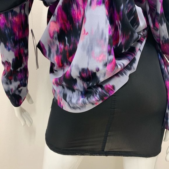 HP🥳🥳NYDJ Women's Sylvia Printed Berry Dress NEW - Picture 7 of 7